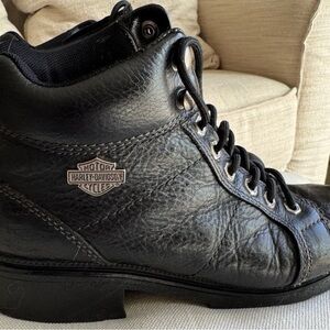 Women’s Harley Davidson Tyler Short Riding Boots Size 8.5 Used Leather
